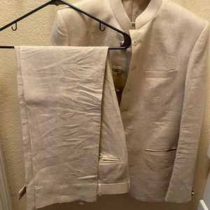 Indian wedding wear - mens jodhpuri in cream